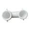 Thrifco Plumbing 1-1/2 Inch O.D Plastic Tubular Slip Joint J-Bend with Nuts & Wa 4401653 - alternate 4